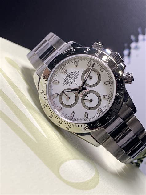 rolex daytona white